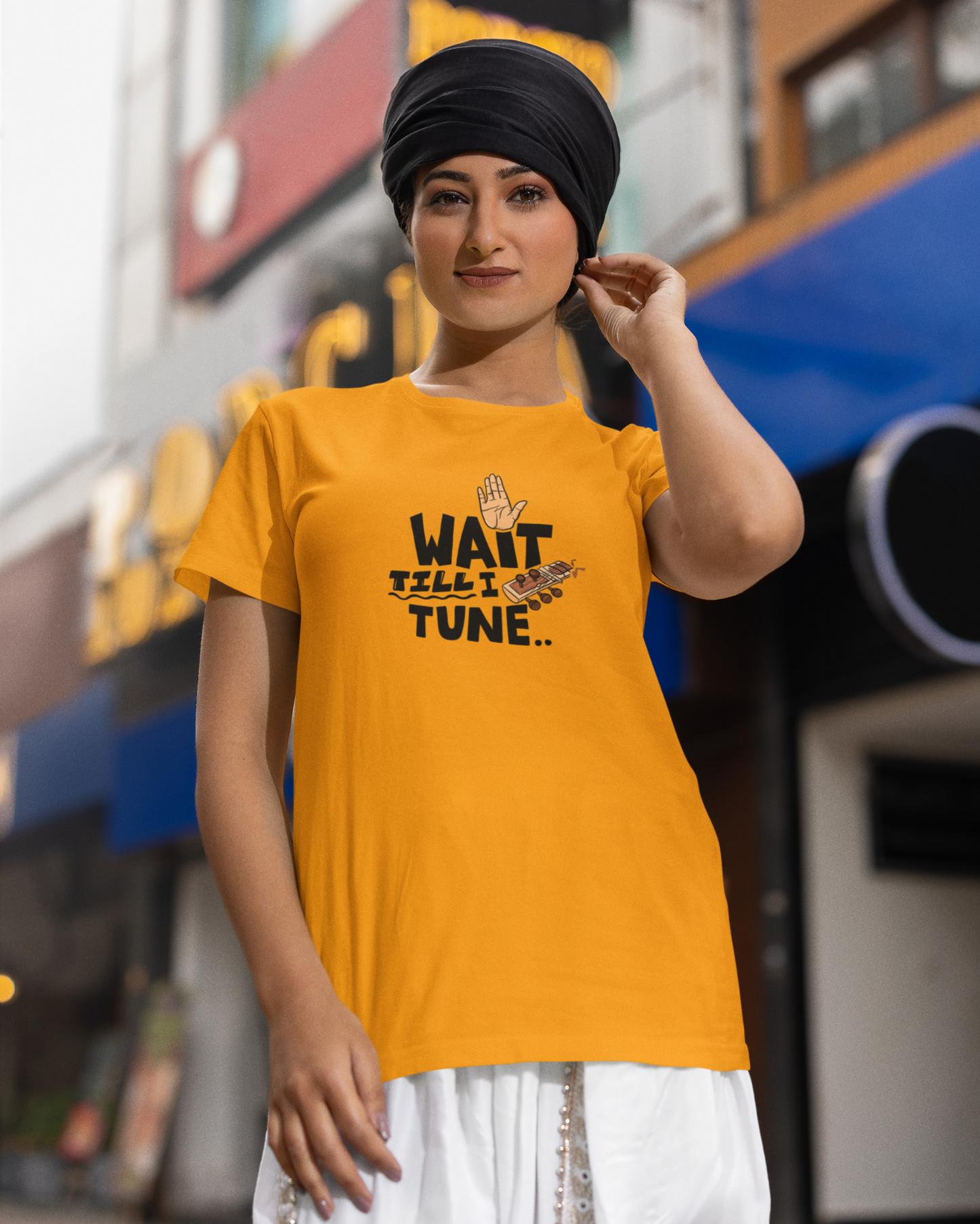 Wait till I tune ~ Sitar | Unisex T-Shirt