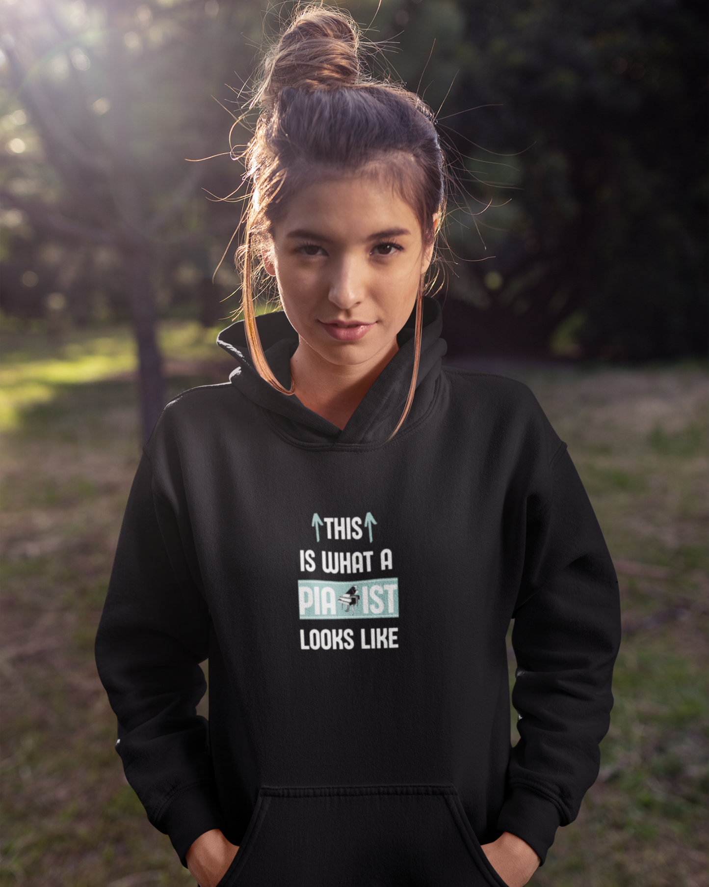 This is what a Pianist looks like | Unisex Hoodie