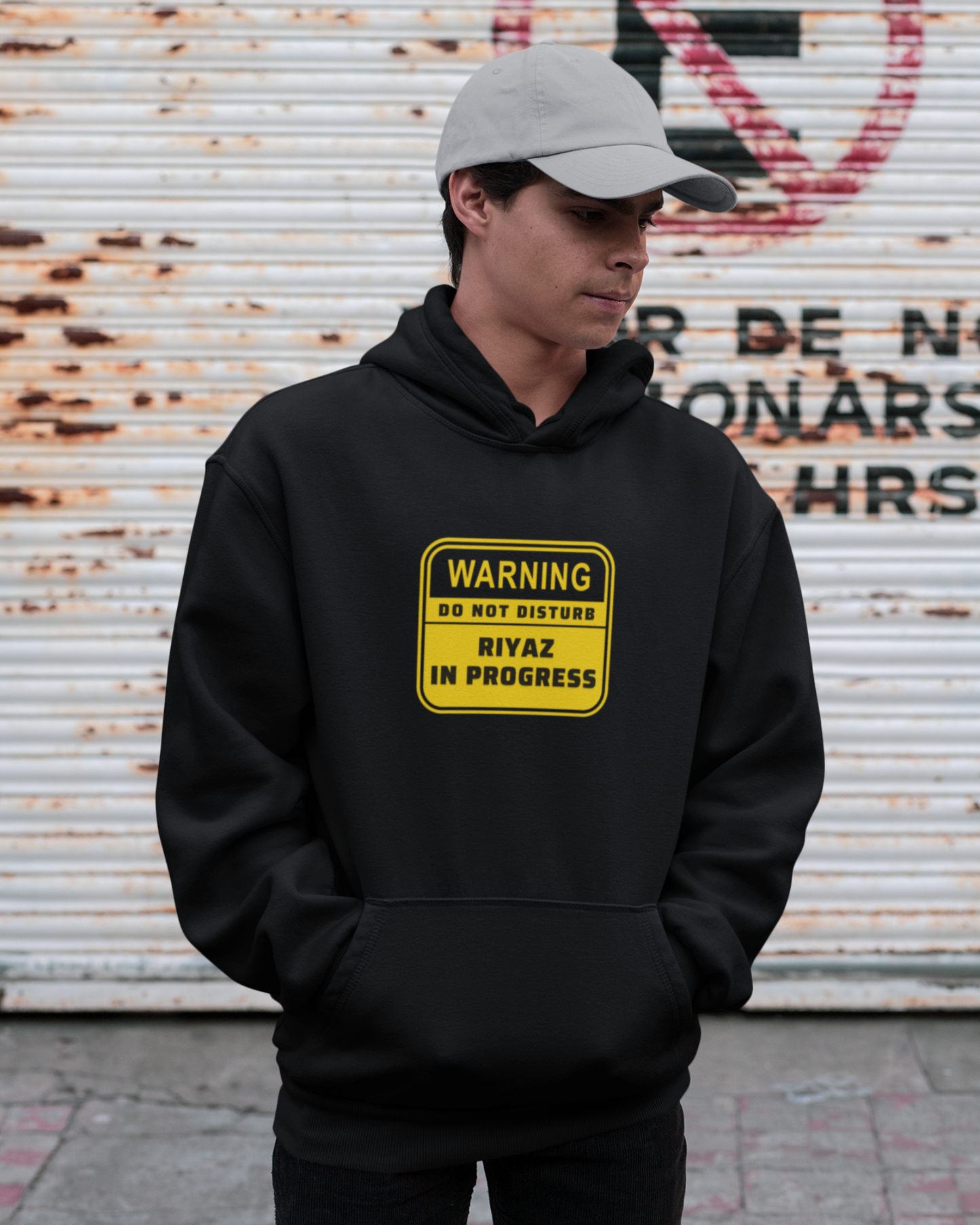 Warning! Riyaz in progress | Unisex Hoodie