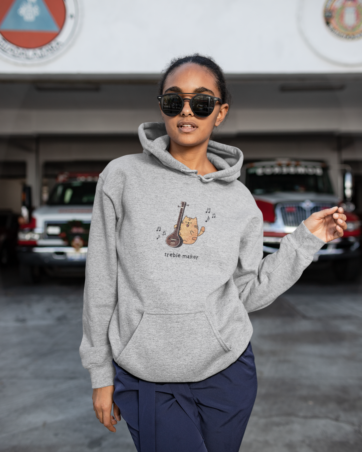 Swaru and the TANPURA | Unisex Hoodie