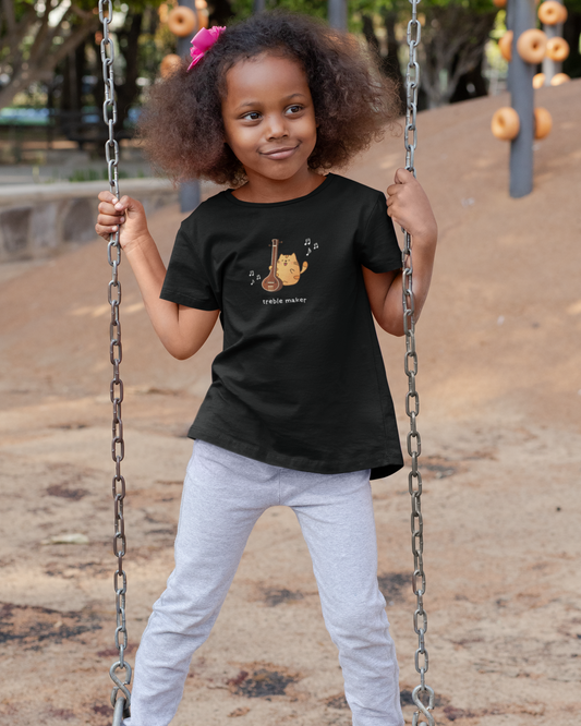 Swaru and the TANPURA | Kids T-shirt