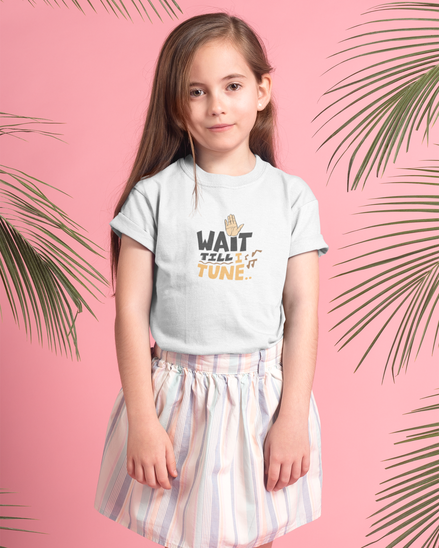 Wait till I tune.. | Kids T-Shirt