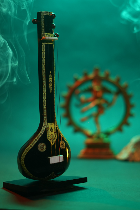 Premium Wooden Miniature - Tanpura