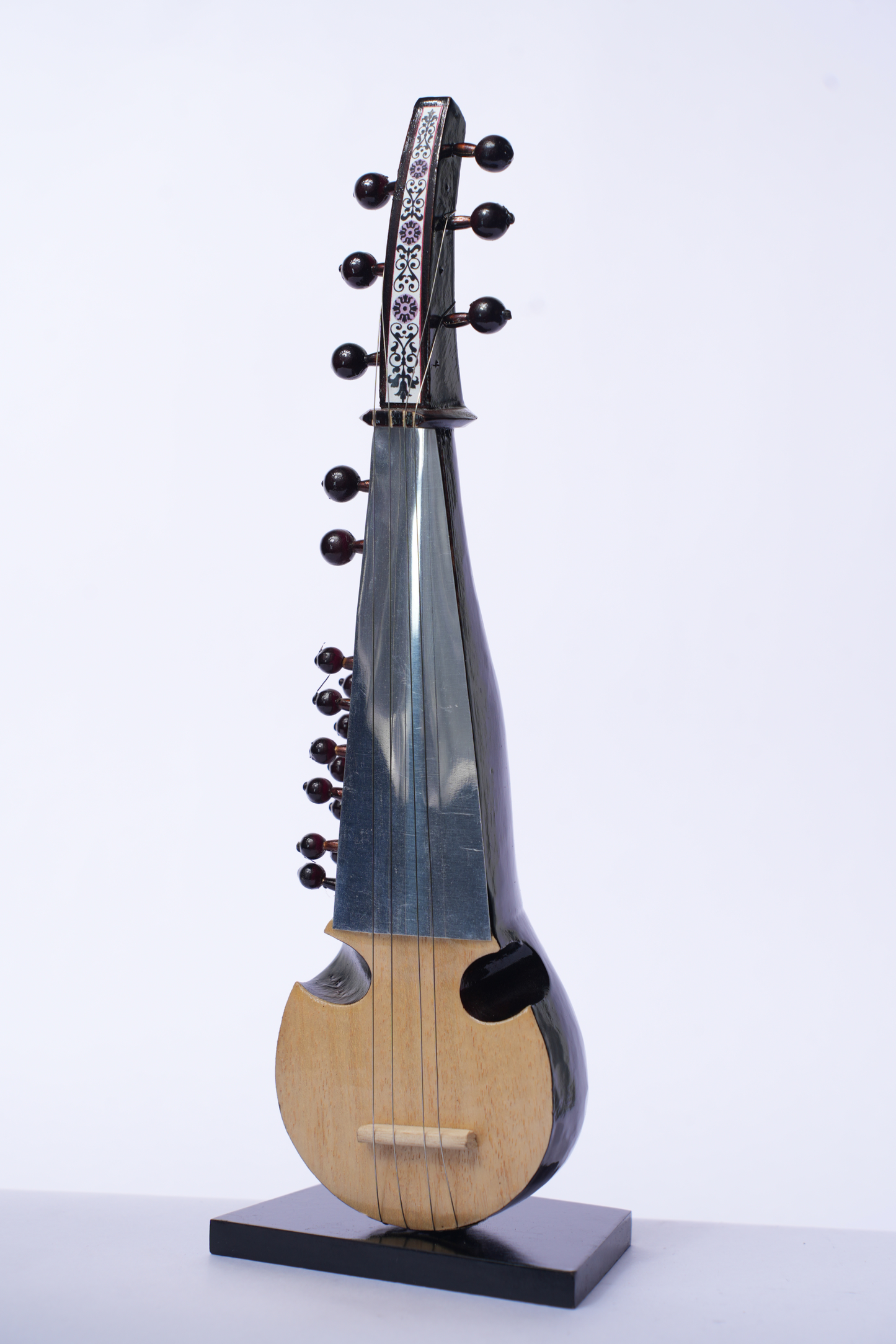 Premium Wooden Miniature - Sarod