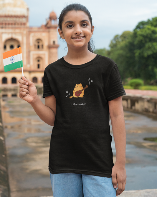 SWARU and the GUITAR | Kids T-shirt