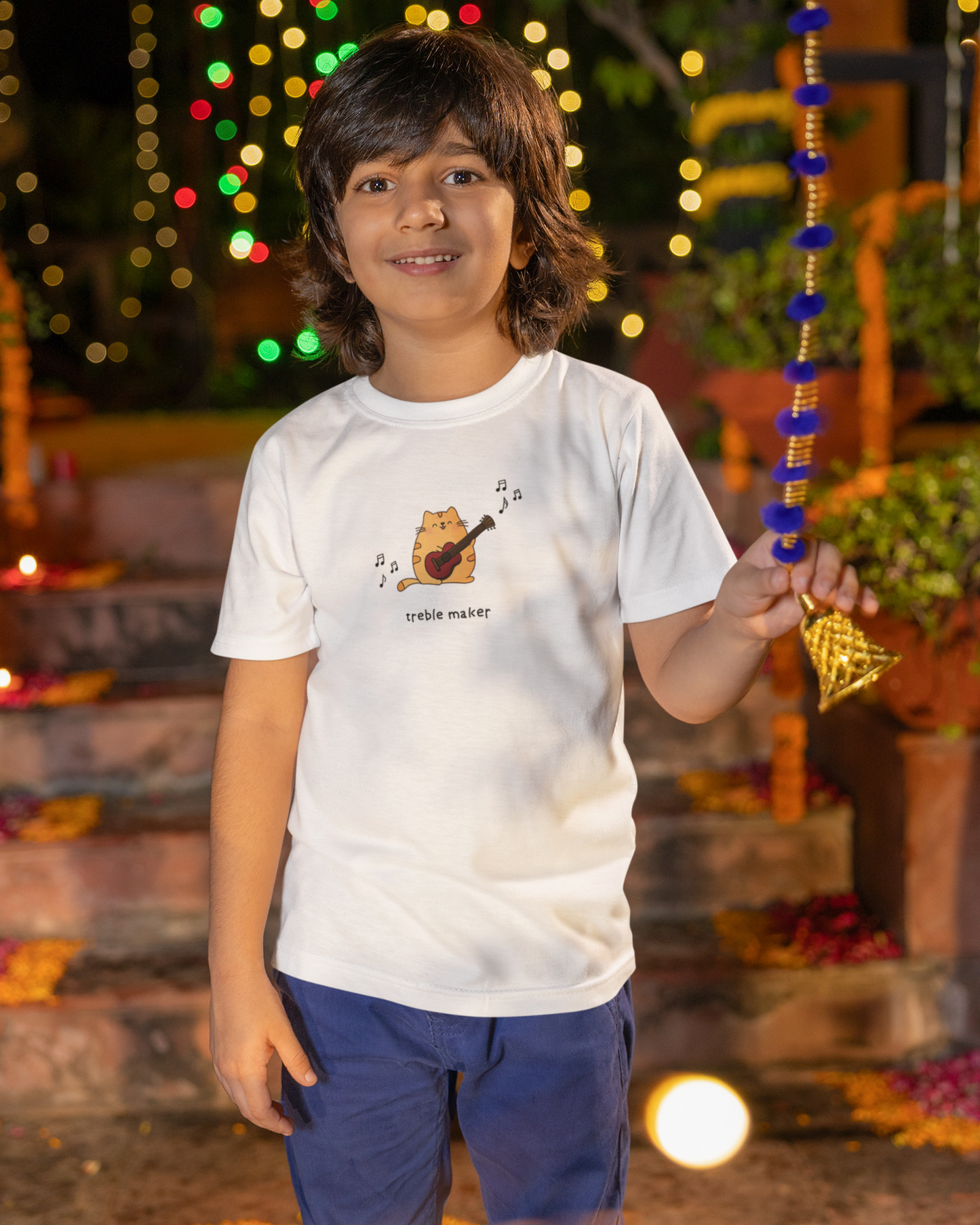 SWARU and the GUITAR | Kids T-shirt