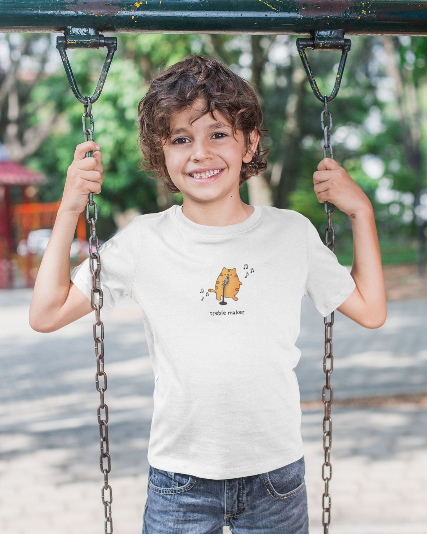 SWARU the SINGER | Kids T-Shirt