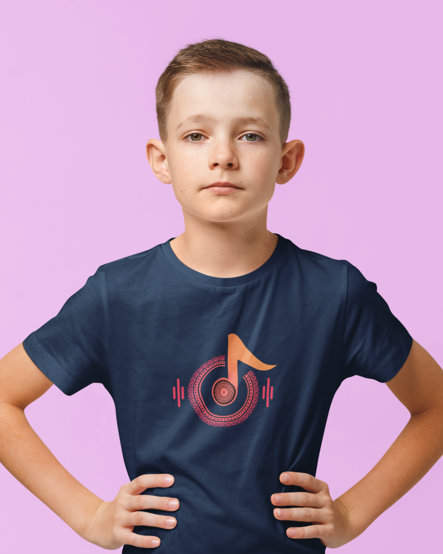 Melodic Mandala | Kids T-shirt