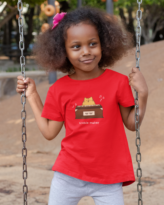 Swaru and the Harmonium | Kids T-shirt