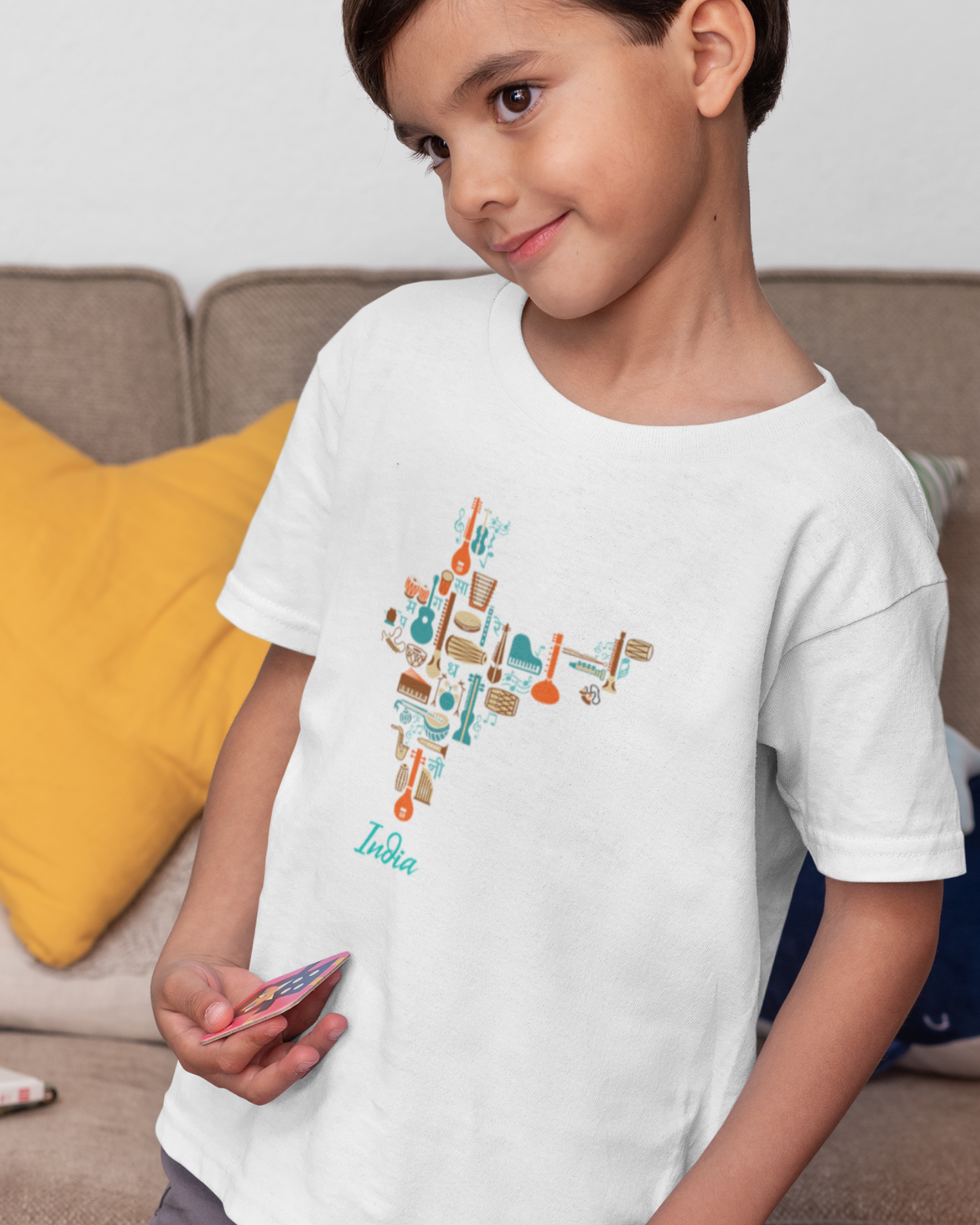 Music of INDIA | Kids T-shirt