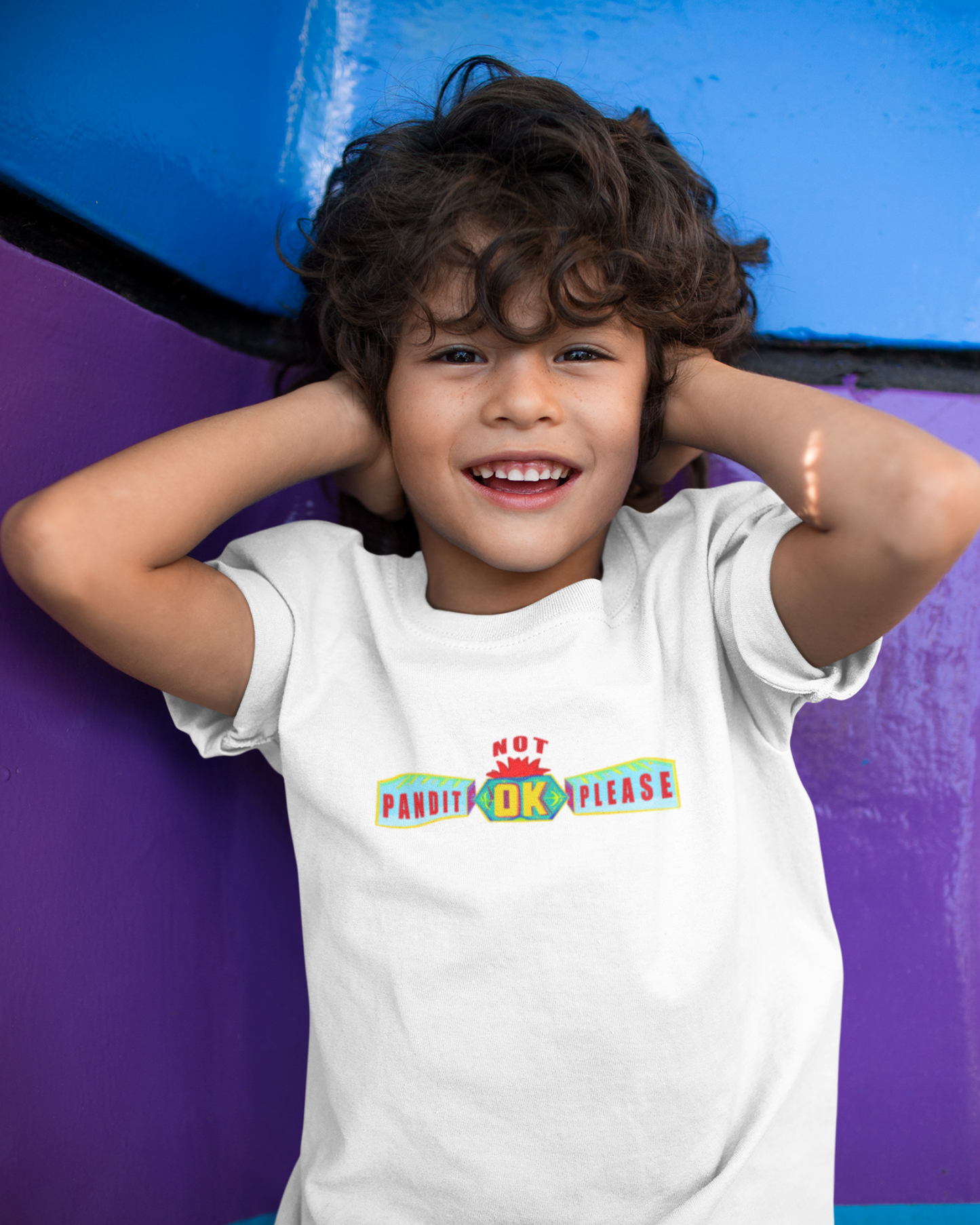 Pandit NOT OK please | Kids T-Shirt