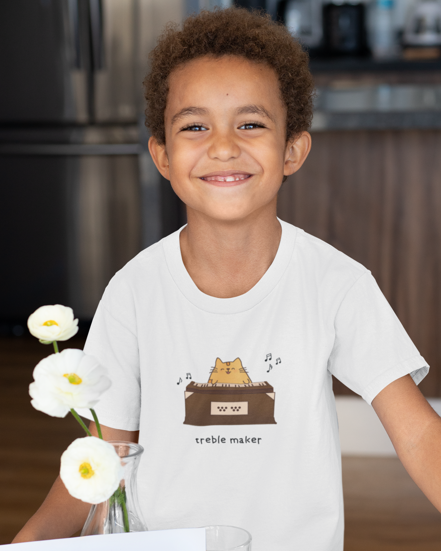 Swaru and the Harmonium | Kids T-shirt