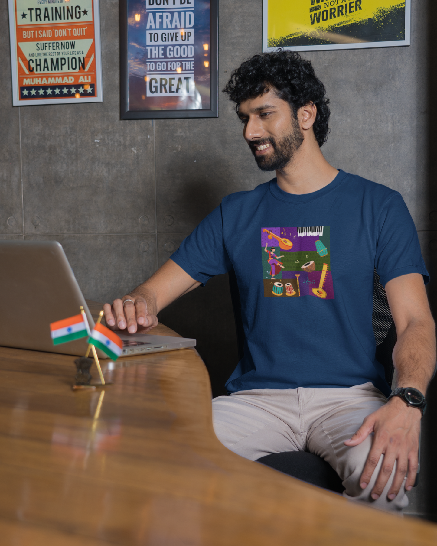 Indian Music Collage | Unisex T-shirt