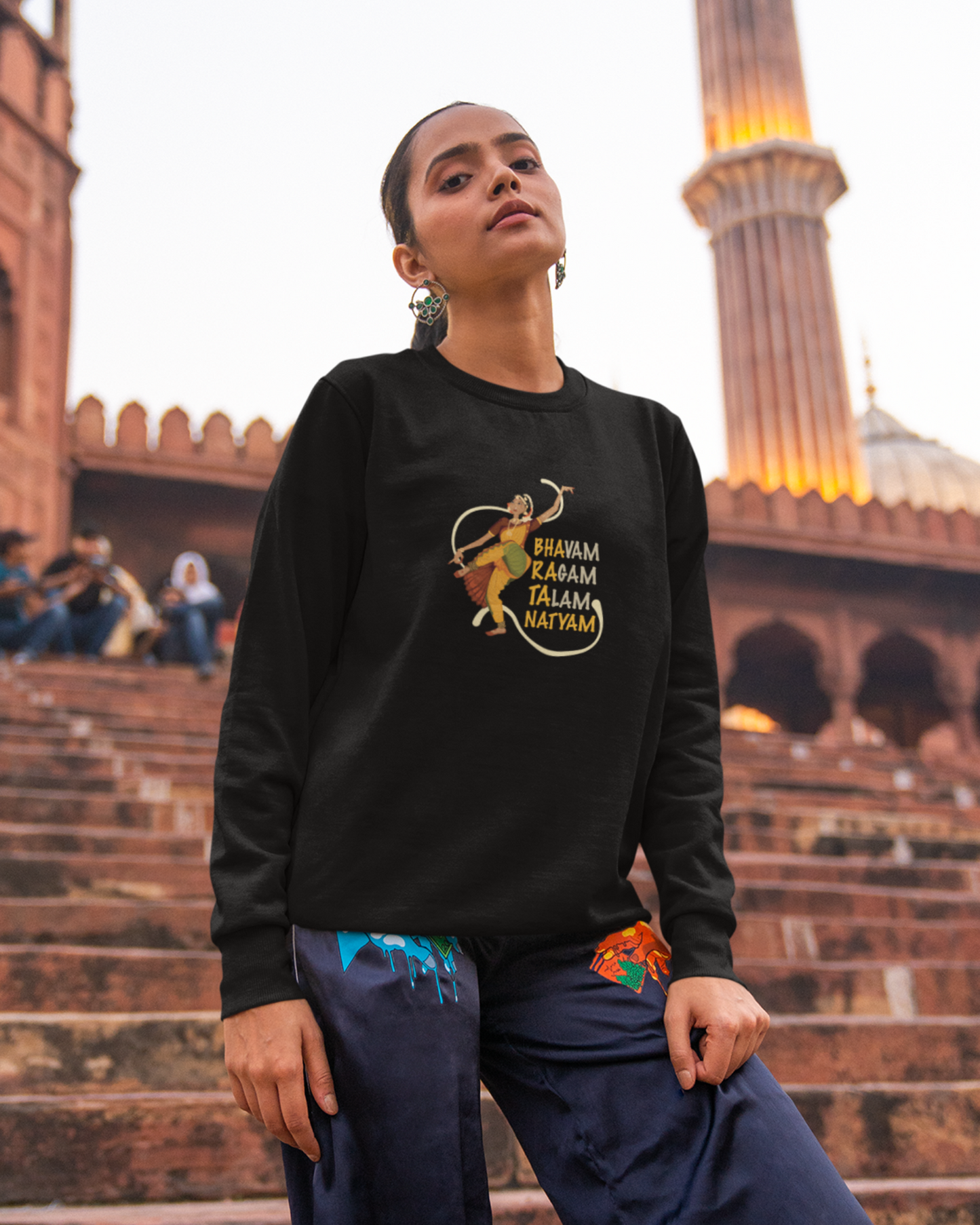 Bharatnatyam  | Unisex Sweatshirt