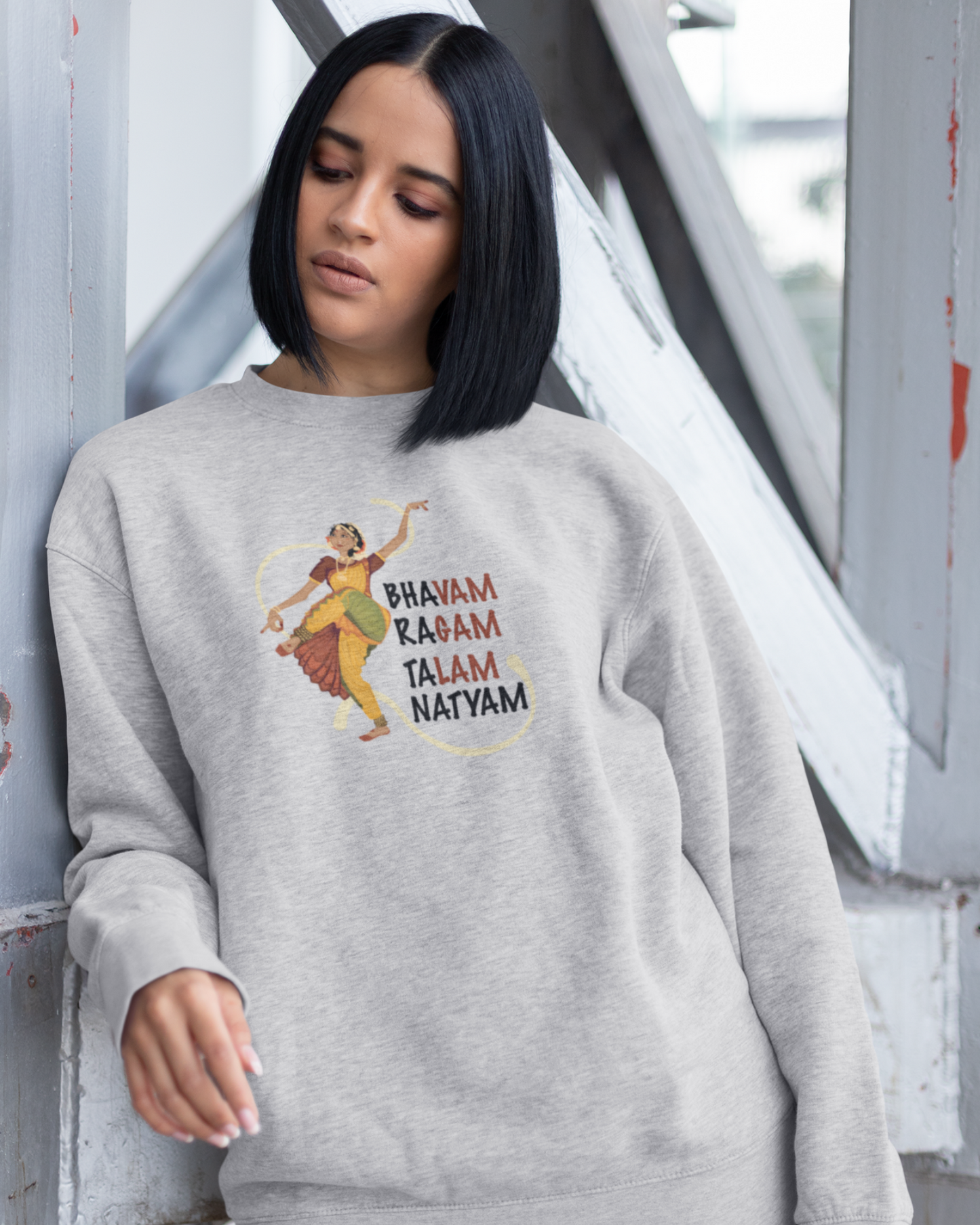 Bharatnatyam  | Unisex Sweatshirt