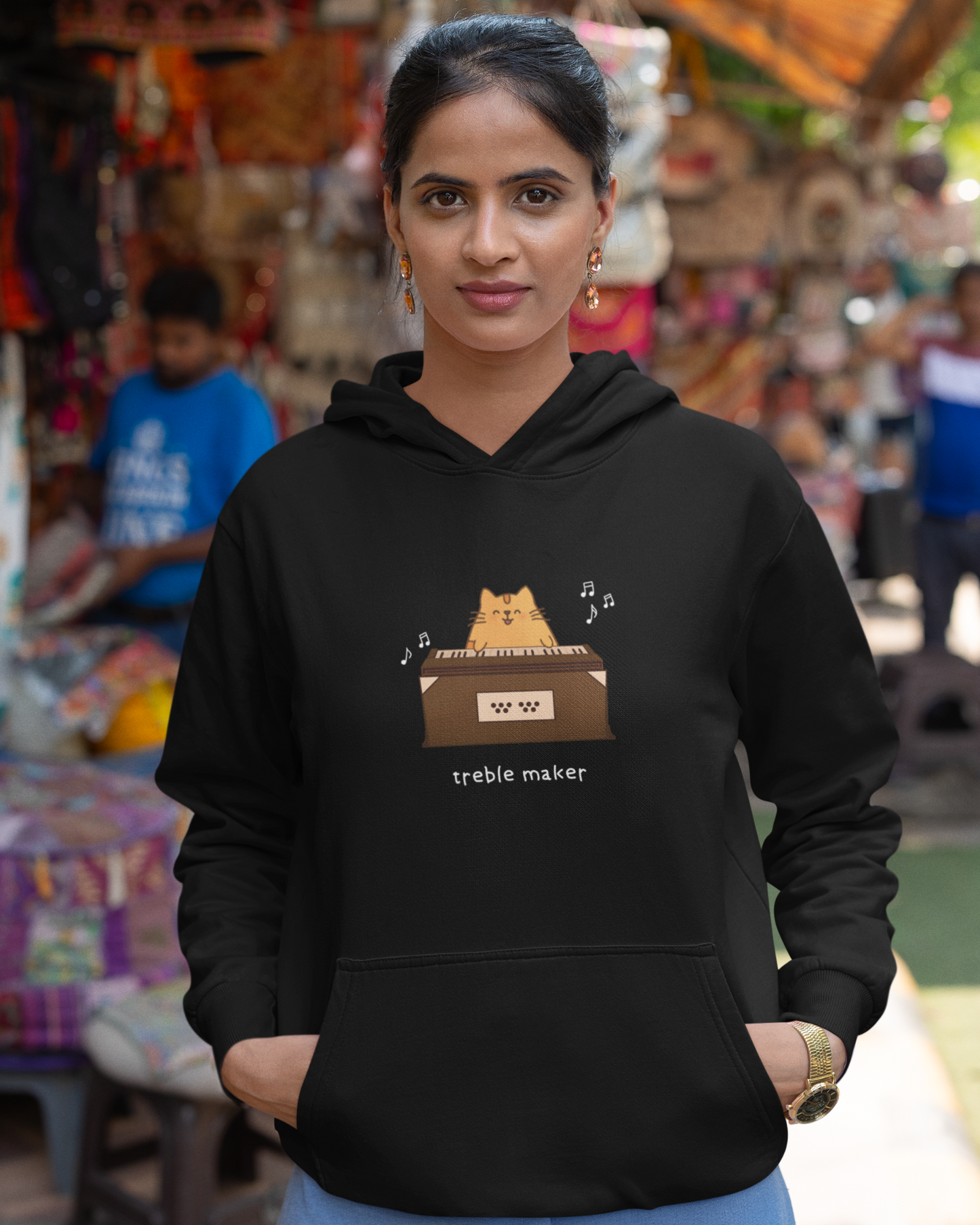 Swaru and the Harmonium | Unisex Hoodie