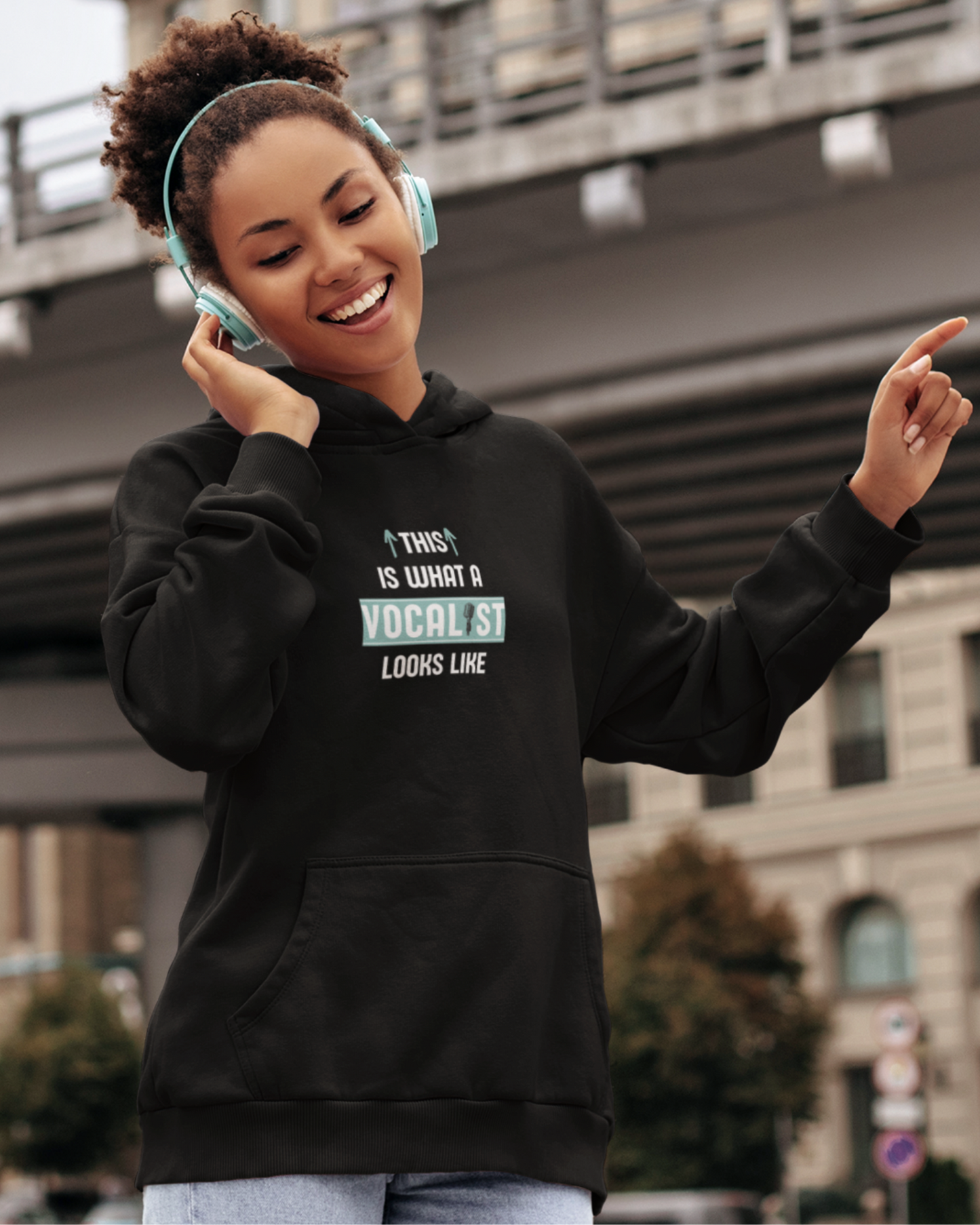 This is what a Vocalist looks like | Unisex Hoodie