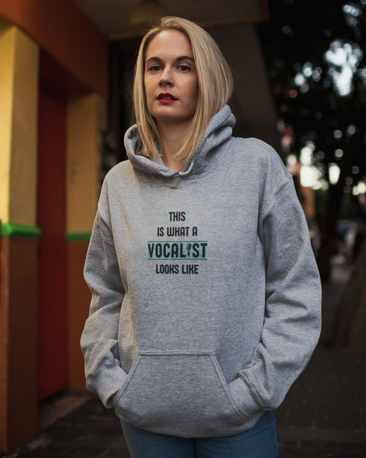 This is what a Vocalist looks like | Unisex Hoodie