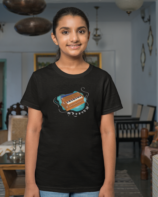 Harmonium, keys of divinity | Kids T-shirt