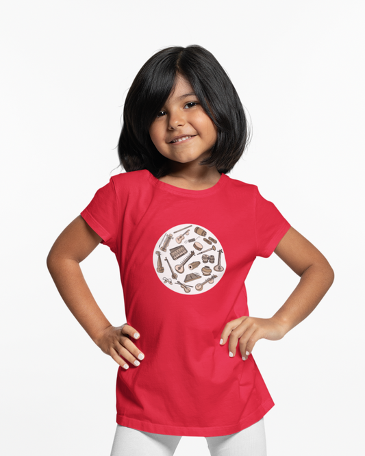 Circle of music | Kids T-shirt