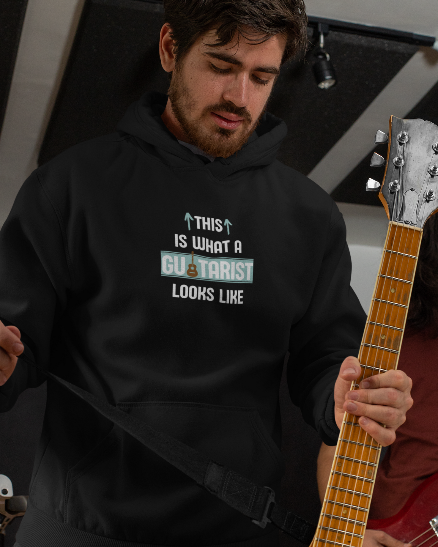 This is what a Guitarist looks like | Unisex Hoodie