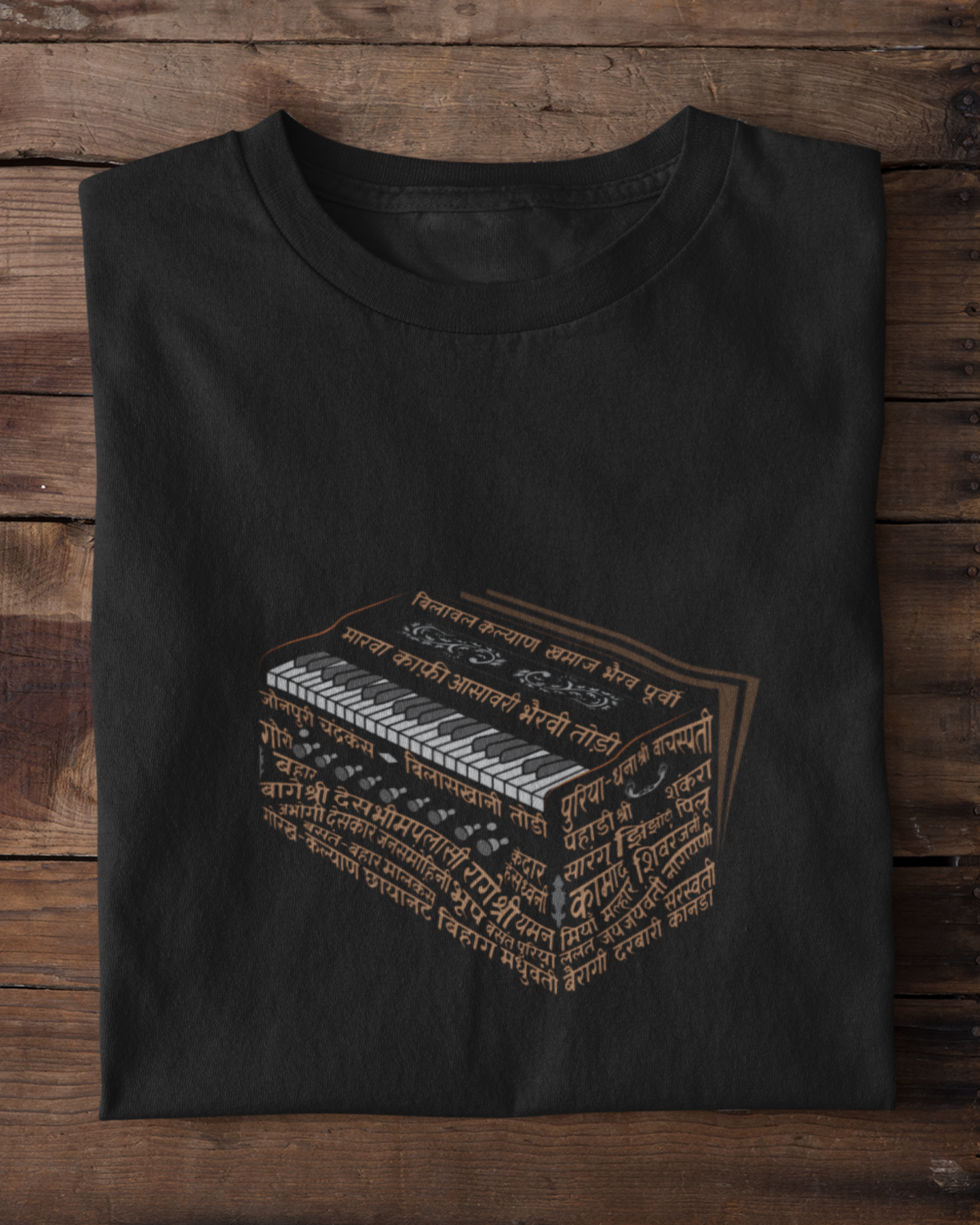 Raagdari ~ Harmonium | Unisex T-shirt