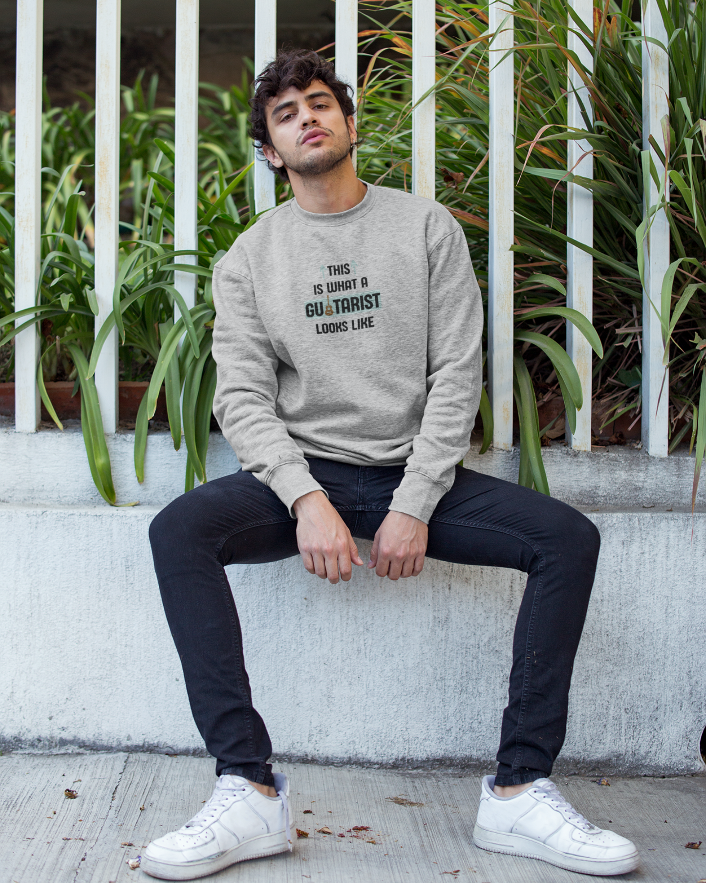 This is what a Guitarist looks like  | Unisex Sweatshirt