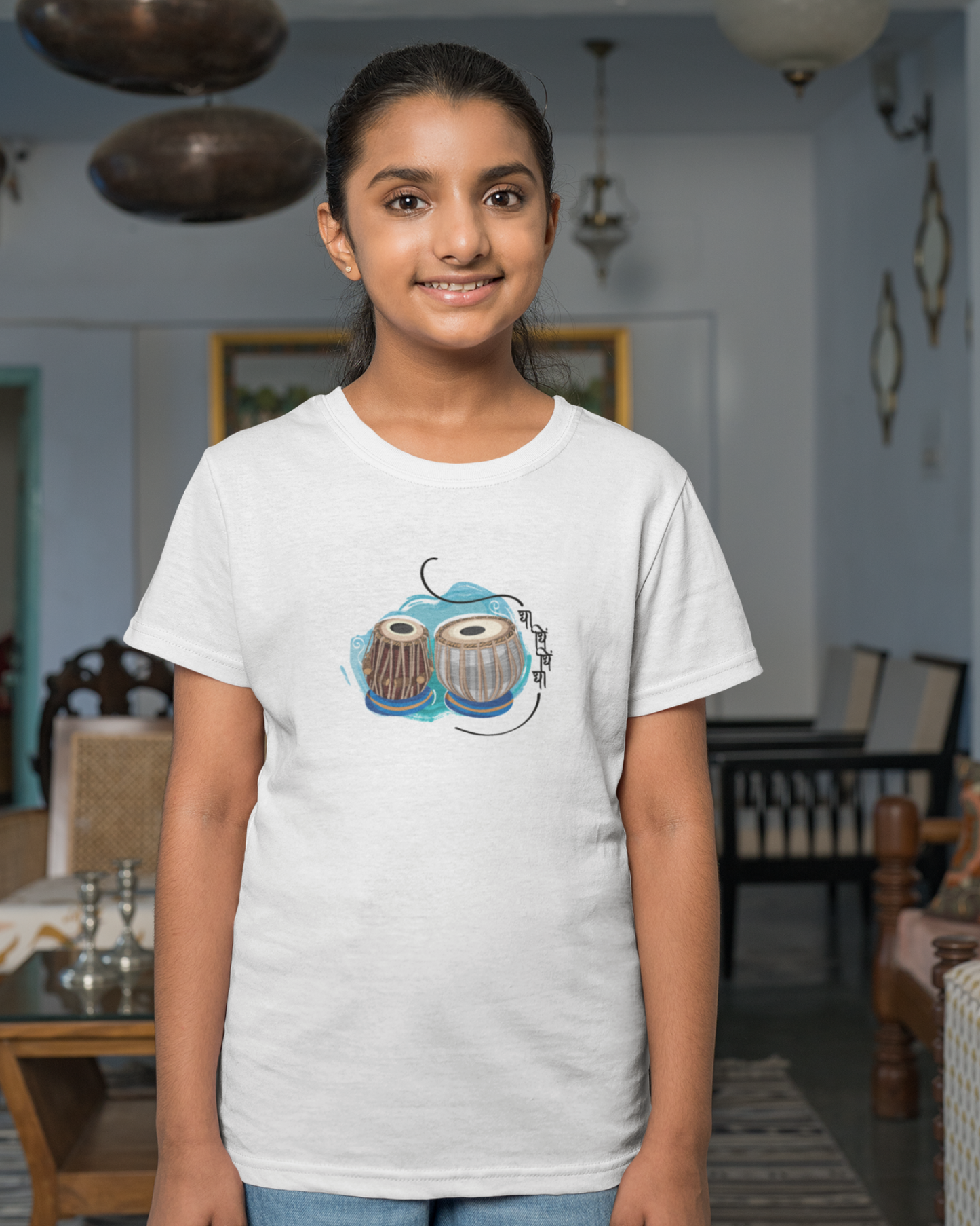 Tabla, beat of happiness | Kids T-Shirt  | Stock Clearance