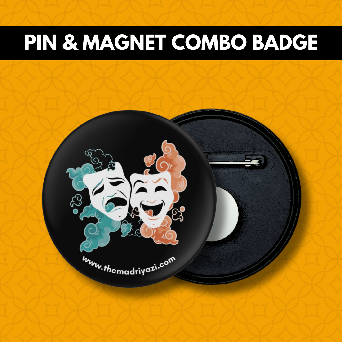 Comedy & Tragedy 2.0 | Combo Badge