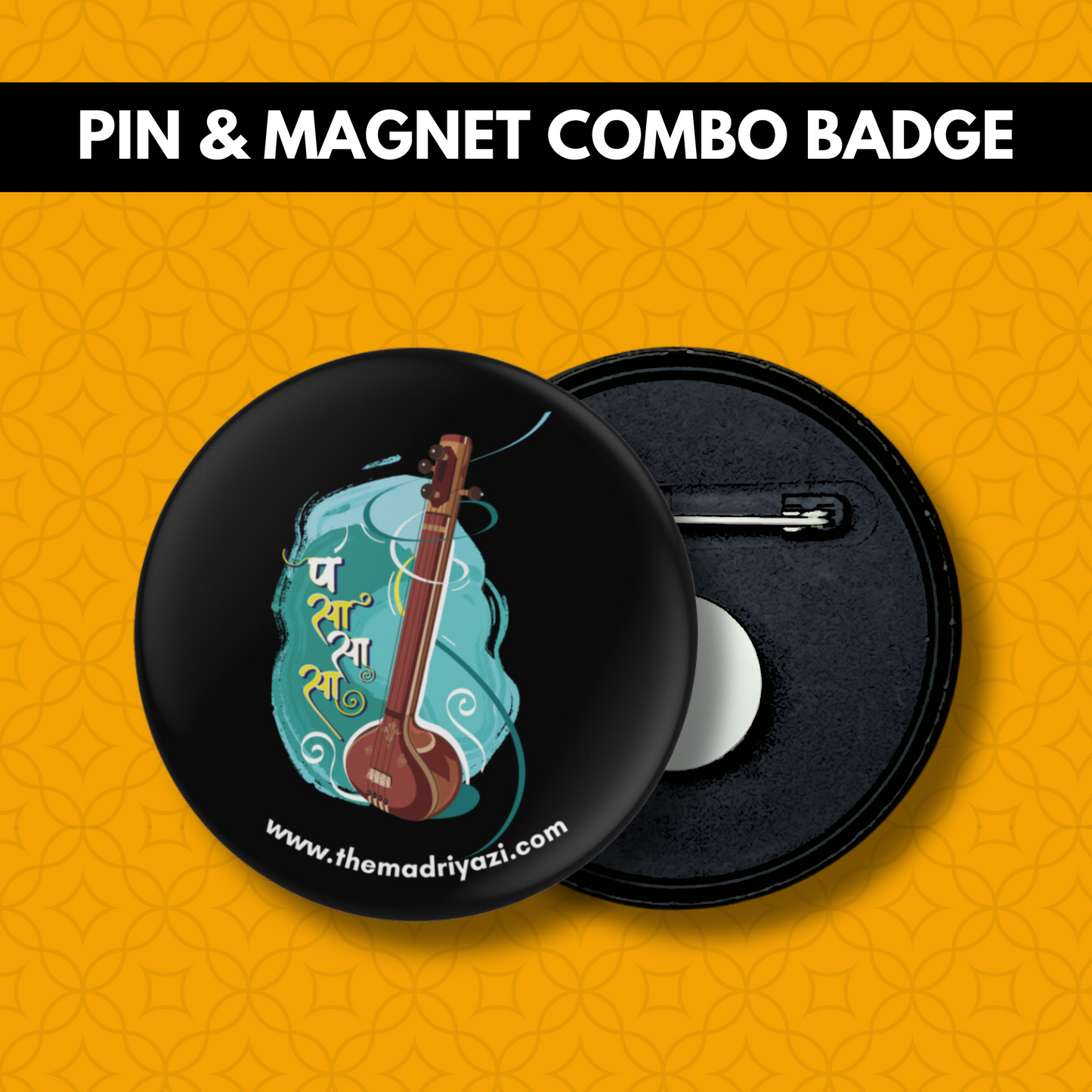 Tanpura, strings of happiness | Combo Badge