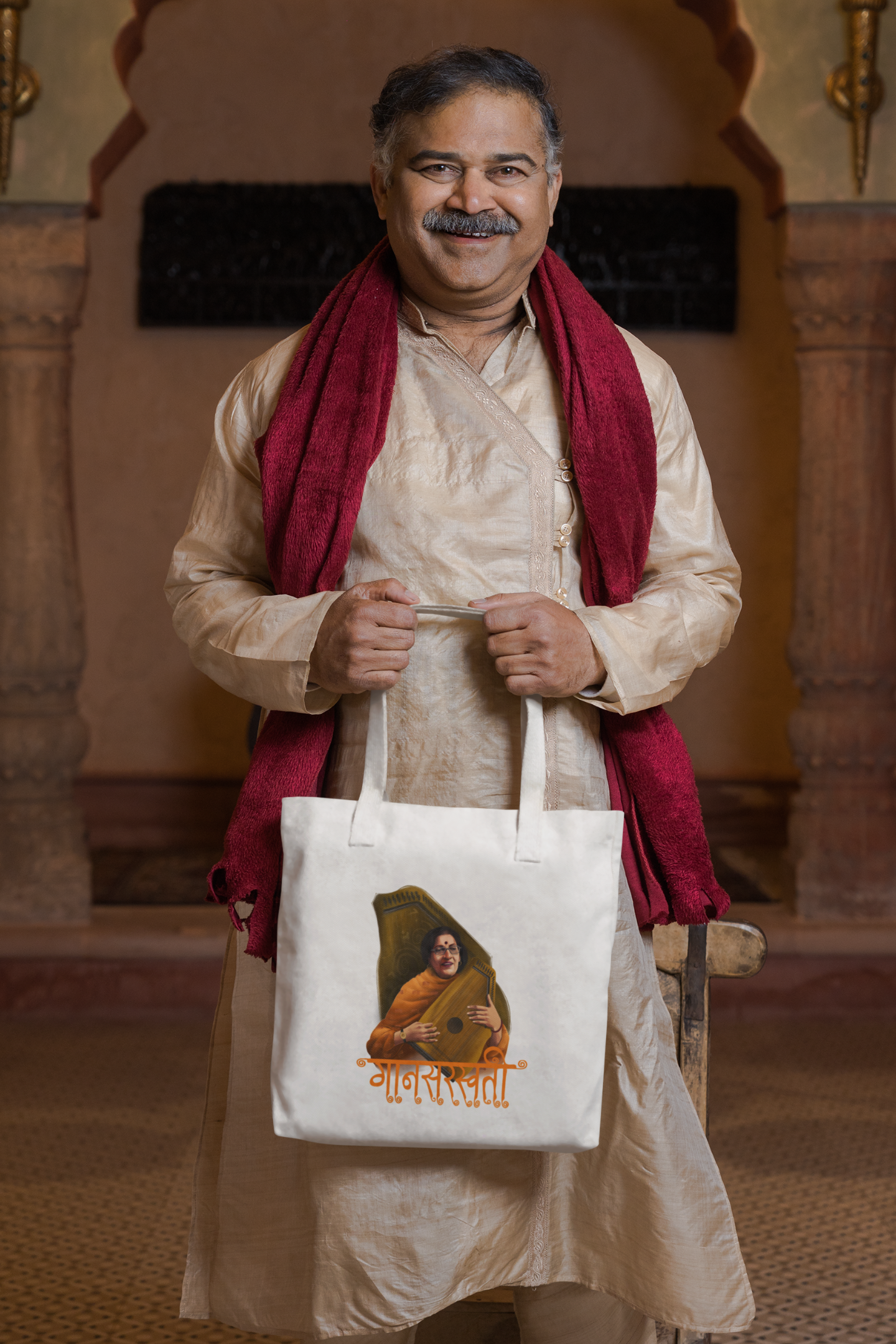 Gaanasaraswati | Cotton Tote Bag