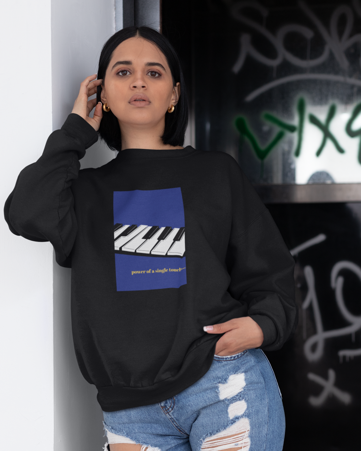 Power of a Single Touch  | Unisex Sweatshirt