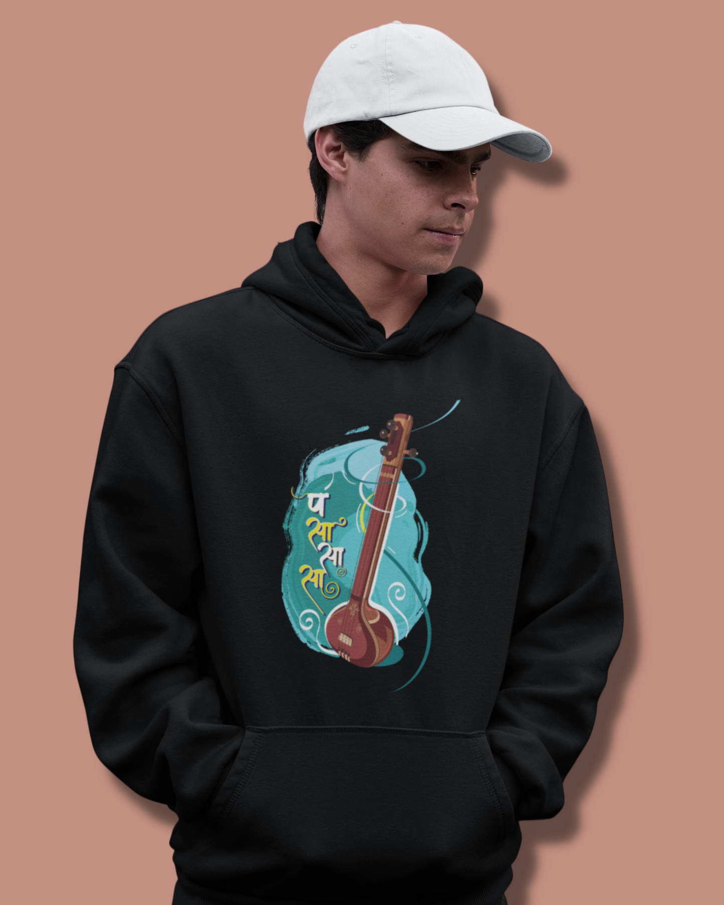 Tanpura, Strings of happiness | Unisex Hoodie